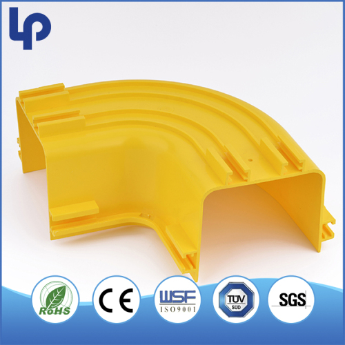 yellow optical fiber cable tray systems