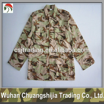 4 colour desert camouflage BDU military uniform