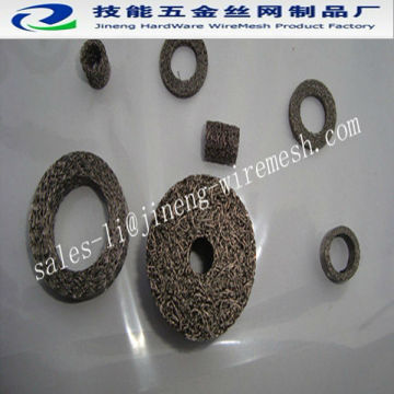 high quality knitted filter mesh gaskets/knitted wire mesh gasket