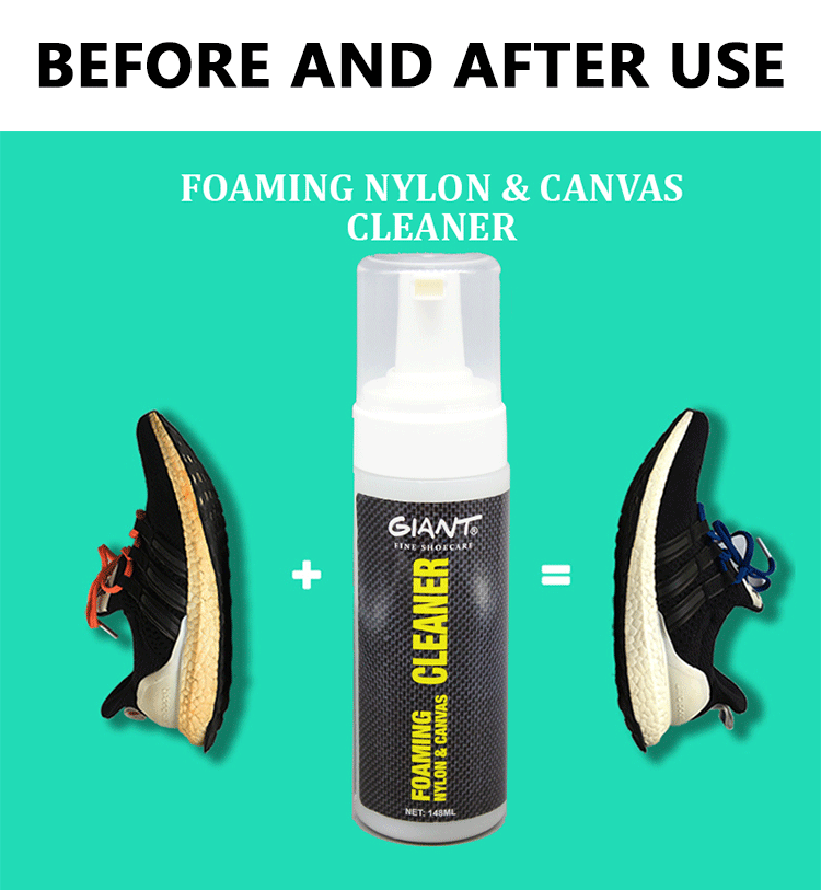 Limpiador de zapatos para lienzo de goma y cuero: el removedor de manchas el aerosol elimina la mugre de tierra y el limpiador de hierba para zapatos al aire libre