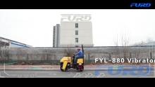 Mini Asphalt Roller Light Road Roller for Sale (FYL-880)