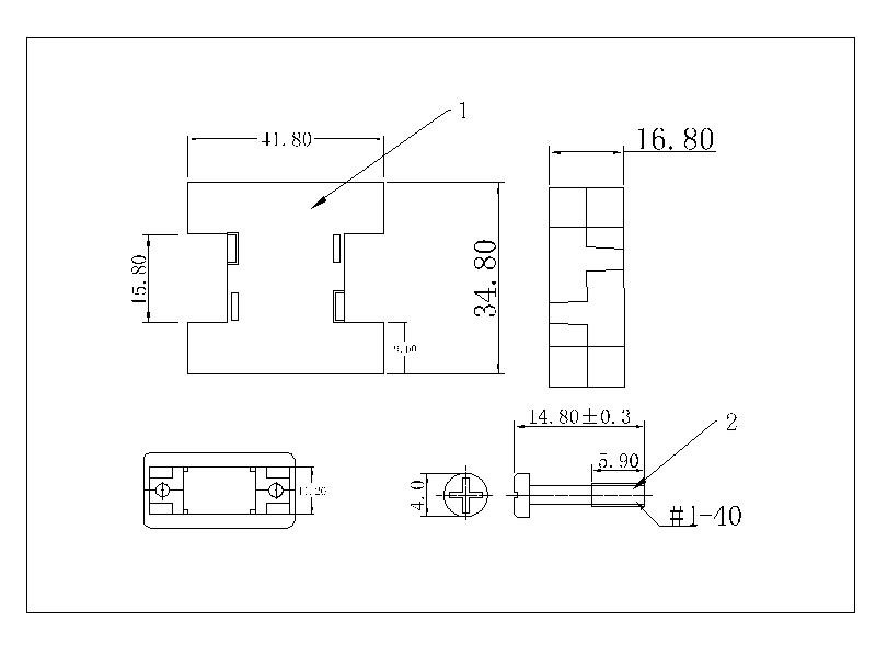 DBP03-15XX0 1 D-SUB GENDER CHANGER PLASTIC HOODS,15PIN 