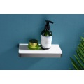 Wall Mounted Shelf With White Slab Stone