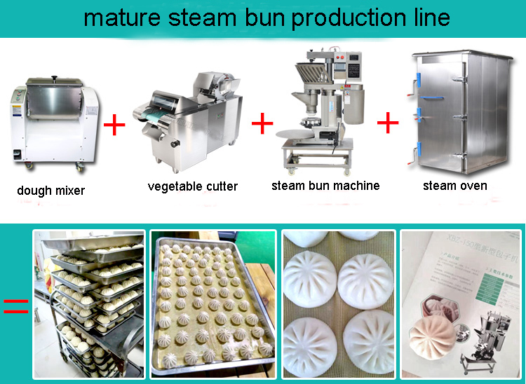 steam bun production line