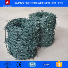 Trade Assurance Pvc Coated Twisted Barbed Wire Roll For Sale