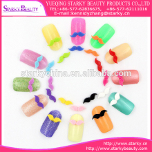 moustache resin nail stick nail art bulk nail decoration