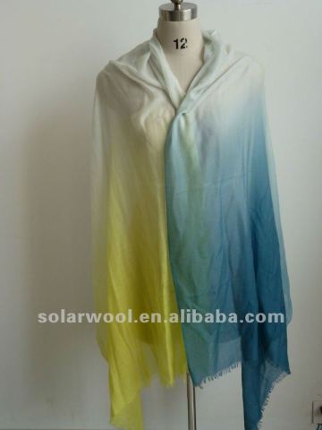 Merino Wool Cashmere Pashmina Scarf