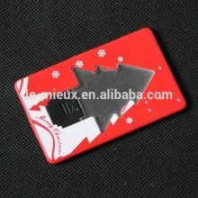 Yellow Light Christmas Tree Card Light