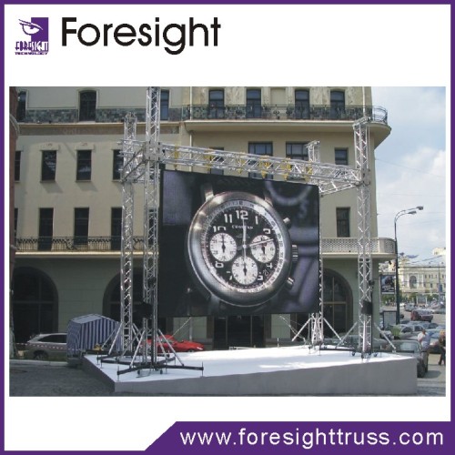 Light gauge steel truss/used truss equipment for sale/box truss for concert