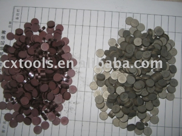 diamond pellets for optics