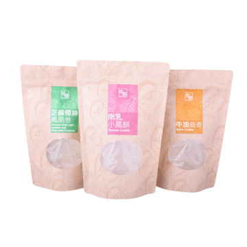 biodegradowalna worek papieru opakowanie torba do herbatników spożywczych