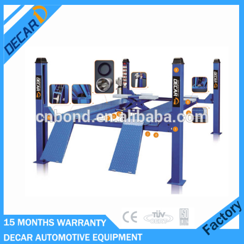 Wheel alignment used hydraulic car lift price for sale