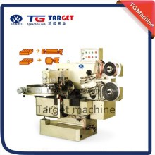Double twist candy wrapping machine