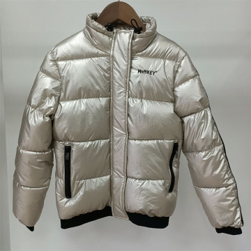 Girl&#39;s Fake Down Winter Jackets