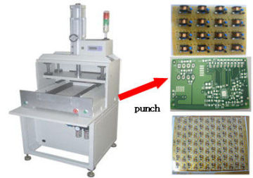 Automatic Pcb Punching Machine, Fpc / Pcb Punch Depaneling Machine For Smt Assembly