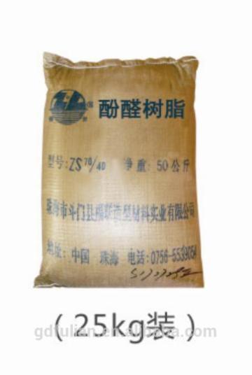 Foundry phenolic resin for procoated sand and resin coated sand