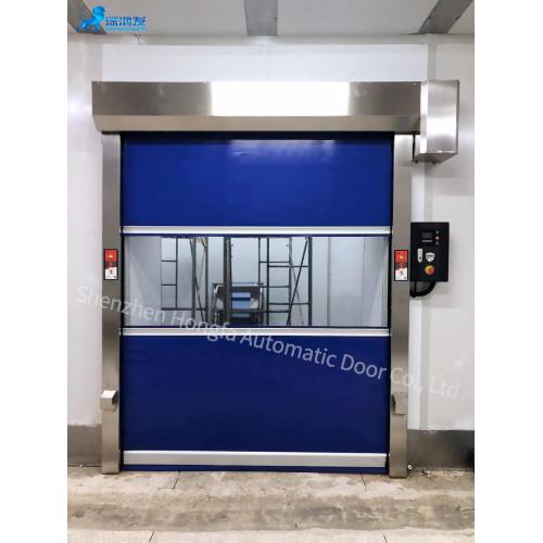 Bilik Bersih PVC High Speed ​​Roll Up Doors