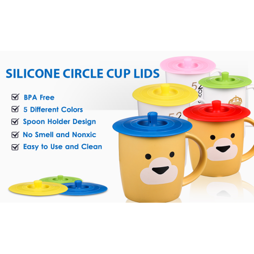 Lijo tsa lijo tsa lijo tsa silicone cugg Sow Bawl Lids