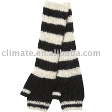 knitted scarf and glove set