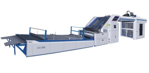 Halbautomatische Laminier-/Befestigungsmaschine mit Blatt-Blatt