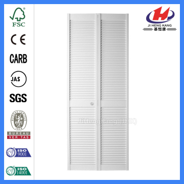 JHK-B07 Bifold Louver Closet Doors Wood