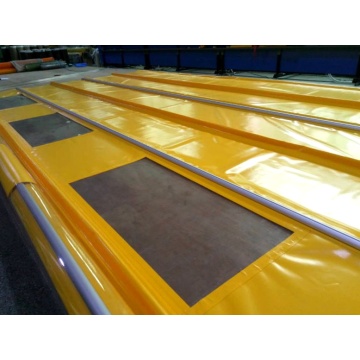 Industrial Aluminum Interior Windproof Stacking Door