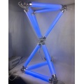 RGB mai launi 3D Led Meteor Tube