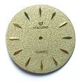 Custom Glitter watch dial in Lozenge index