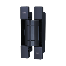 Two-dimensional adjustable hydraulic buffer concealed hinge