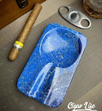 Elegant Gemstone Cigar Holder Ashtray