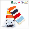 Cute Baby Knitted Scarf With Animal Toy