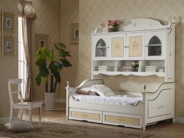 nobel white functional bed