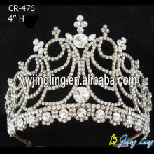 Crystal rhinestone pageant crowns