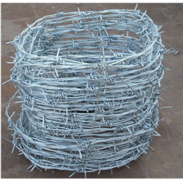 Bulk 2 Strands Barbed Wire Length Per Roll