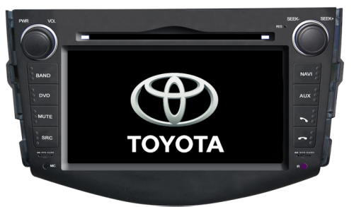 auto multimedia system for TOYOTA RAV4 with car gps dvd player bluetooth radio