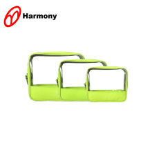 Various size any color cheap clear zipped cosmetic bag