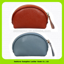 High quality custom smooth pu leathe coin purse 15054