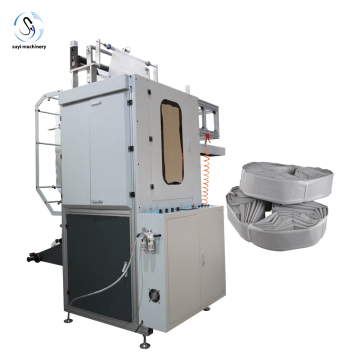 Large Continuous Folded Plastic Bags Making Machine