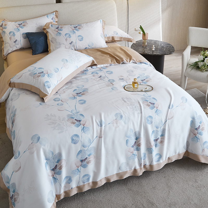 Macarons organik 60 -an Tencel Lyocell Bedsheet Sets