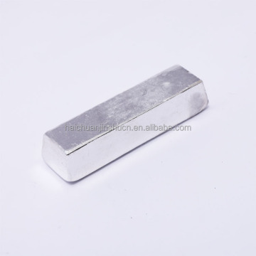 High Purity Indium Ingots Price: 99.995% Pure 1kg Ingot Market Value