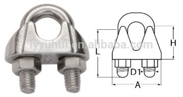rigging hardware wire rope clips