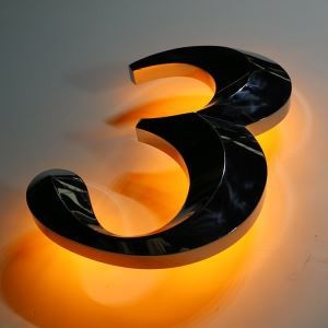 Aluminum 3D LED Channel Letter Signs