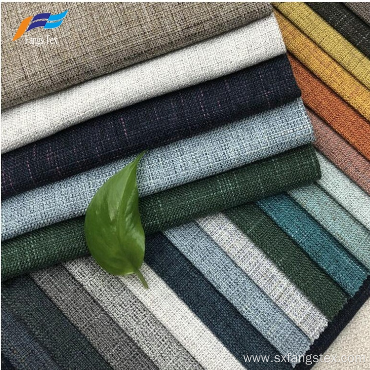 2019 New Design Eco-friendly Upholstery Linen Sofa Fabric