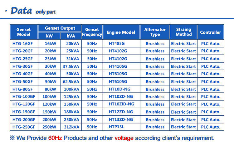 busy sale CE ISO three phase silent 40kw biogas generator 50kva hospital