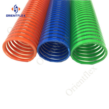 pvc helix pump discharge suction hose