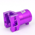 CNC Vridning av anodiserat aluminium 6061 cylinder