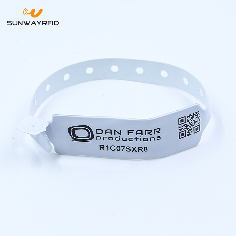 gelang pvc Rfid boleh guna pvc Rfid Disposable Bracelet