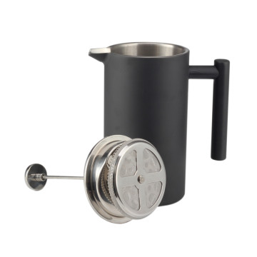 French Press Double-Wall Stainless Steel Mirror Finish (1L)