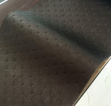 Odorless soft package decorative leather fabric