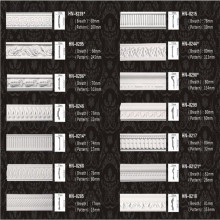 decorative polyurethane cornice molding